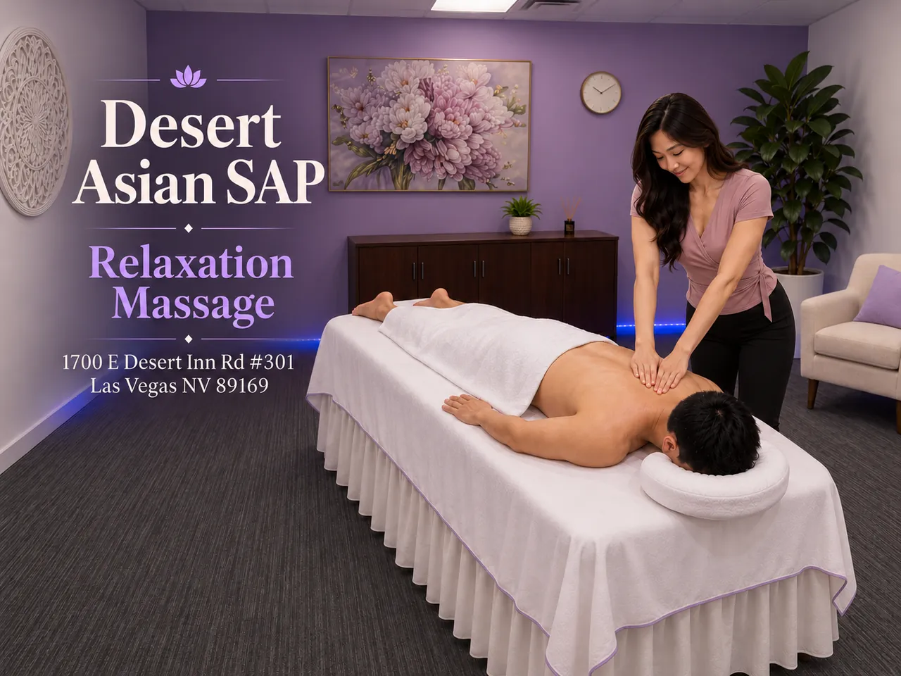 Relaxation Massage in Las Vegas, NV at Desert Asian Spa